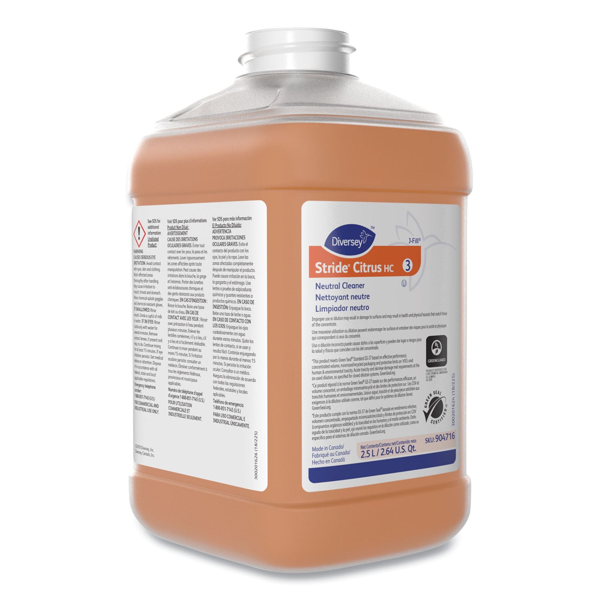 Essendant Co/United Stationers Stride Floor Cleaner (2/CS) 