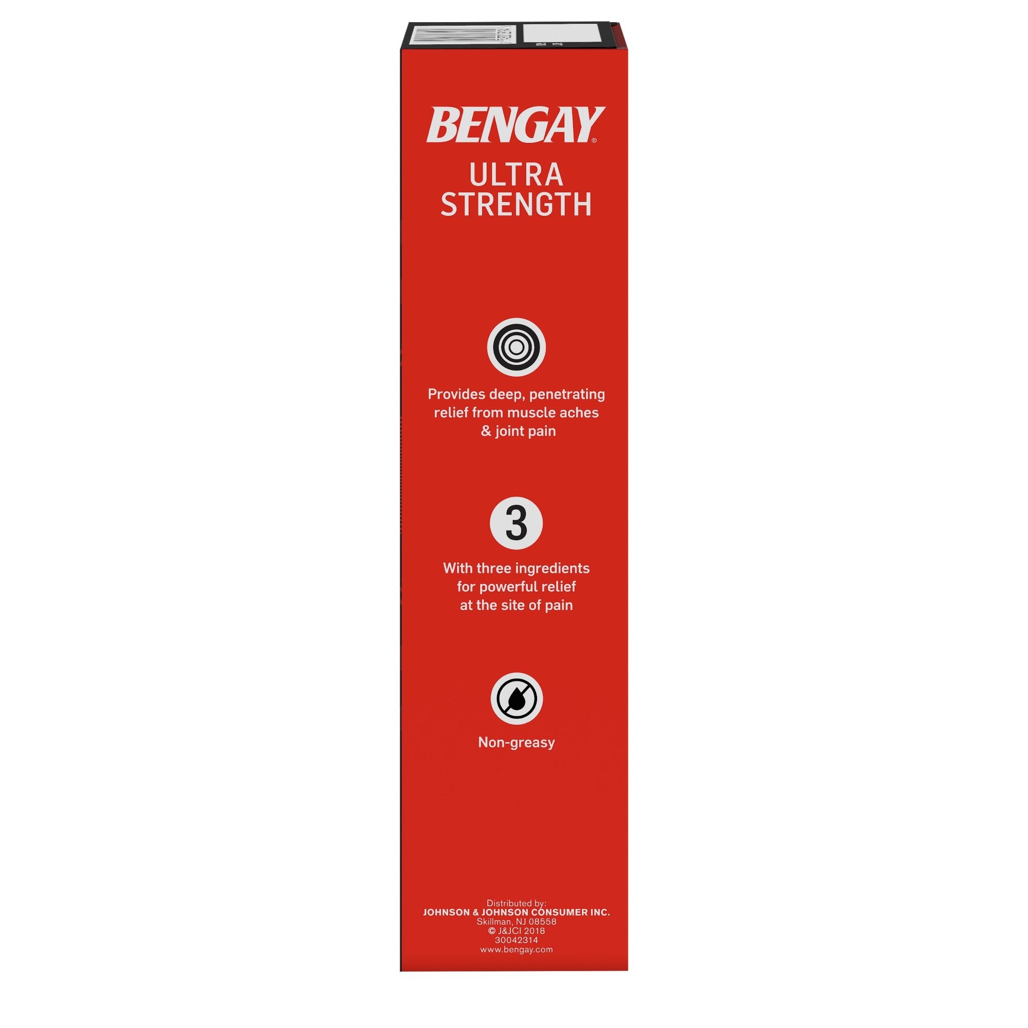 Kenvue Brands LLC Bengay Ultra Strength Topical Analgesic Cream, 4-ounce tube (36/CS) 