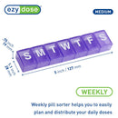 Apothecary Products Weekly Pill Planner (Pack of 6)