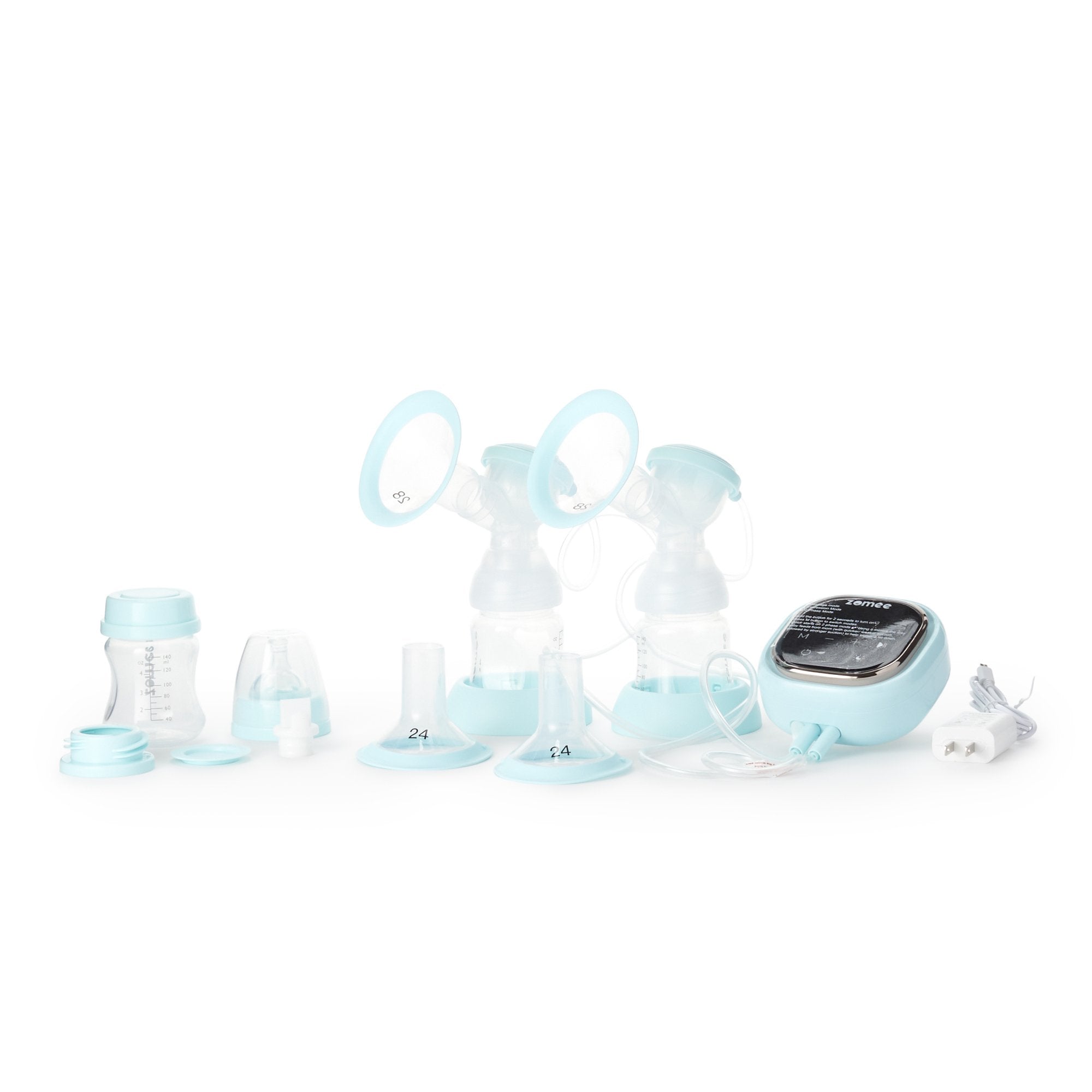 Zev Supplies Corp Zomee Double Electric Breast Pump Kit 