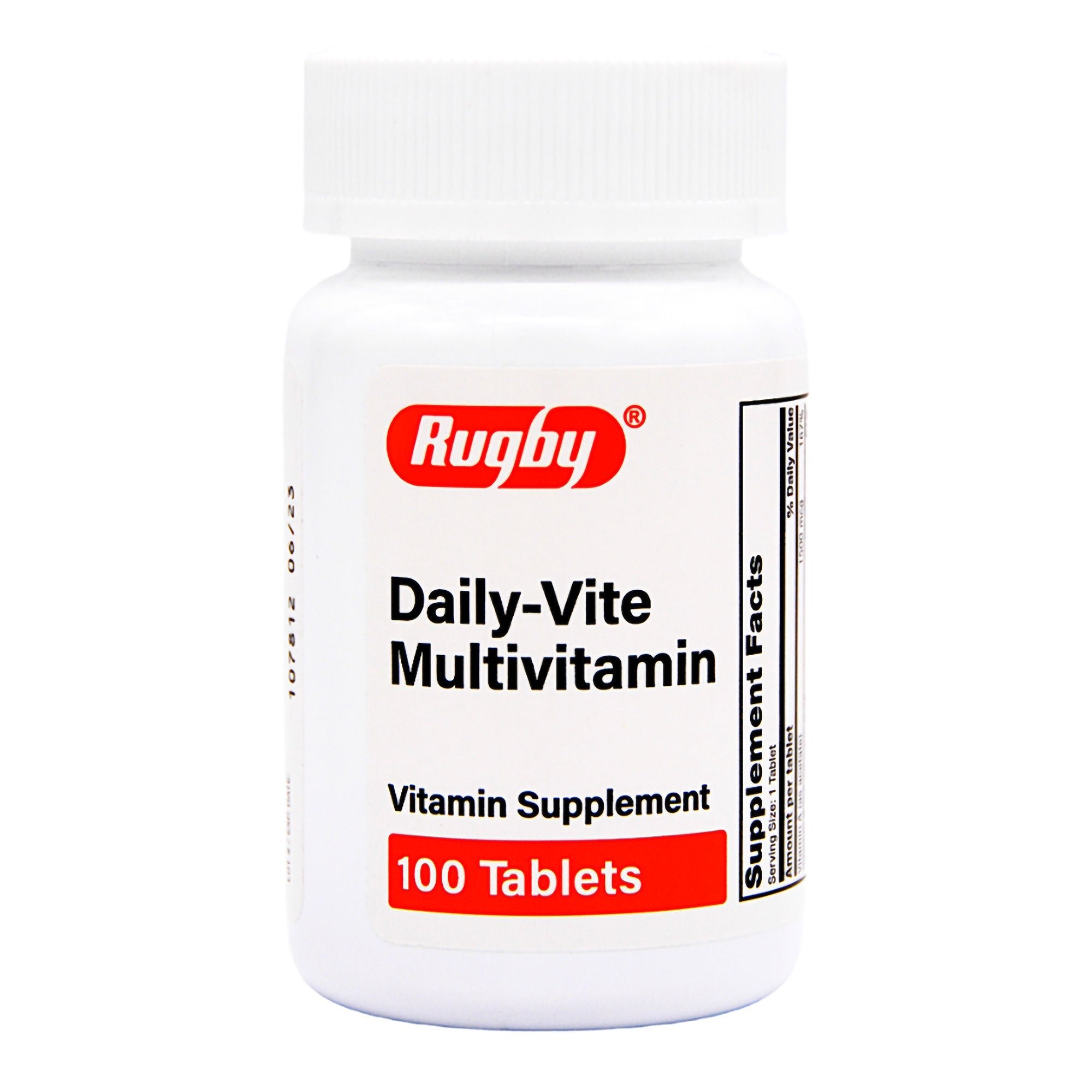 Rugby Daily-Vite Multivitamin (Bottle of 100) 