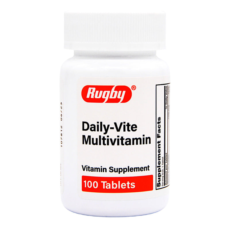 Rugby Daily-Vite Multivitamin (Bottle of 100)