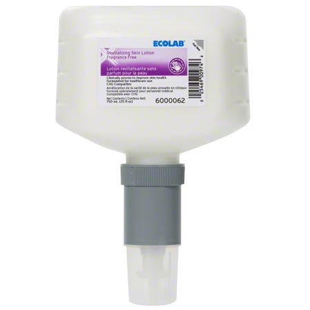 Hand and Body Moisturizer Ecolab 750 mL Dispenser Refill Bottle Unscented Lotion (Case of 6)