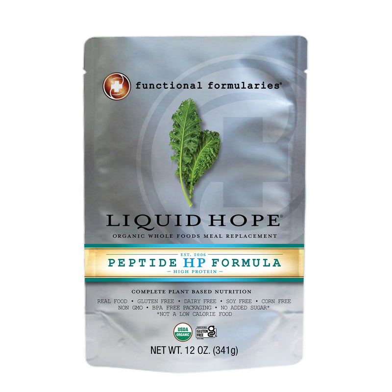 Nutritionals Medicinals Oral Supplement Liquid Hope Peptide HP Formula Unflavored Liquid 12 oz. Pouch (24/CS)
