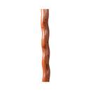 Mabis Healthcare Brazos Twisted Cedar Backpacker Handcrafted Walking Stick, 55-Inch 