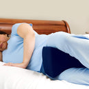 Compass Health Brands Carex Knee Pillow , Memory Foam, 10.5 x 7.75 x 8 Inch, Dark Blue (4/CS)