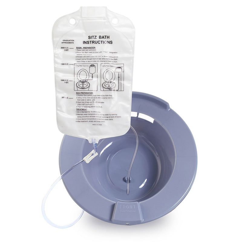 McKesson Round Sitz Bath, 2,000 mL Bag (6/CS) 