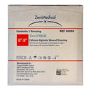 Alginate Dressing ZeniFIBER Calcium Alginate 8 X 8 Inch Square (Box of 10)
