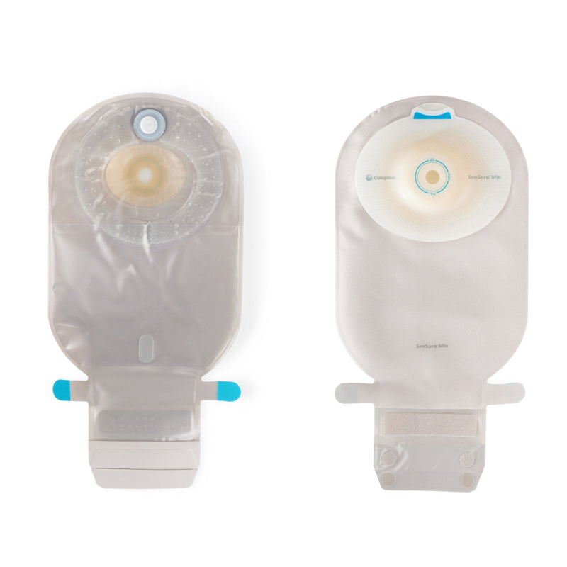 Coloplast SenSura Mio Deep Convex 1-Piece Transparent Ostomy Pouch System, 10 – 22 mm (10/BX) 