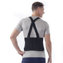 New York Orthopedic Occupational Back Support NYOrtho Deluxe 2X-Large Hook and Loop Closure 42 to 46 Inch Waist Circumference 9 Inch Back Height Adult 
