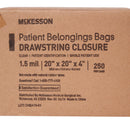 McKesson Patient Belongings Bag, White (Case of 250)