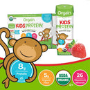 Orgain Kids Protein Organic Nutritional Shake, Strawberry, 8.25-ounce carton