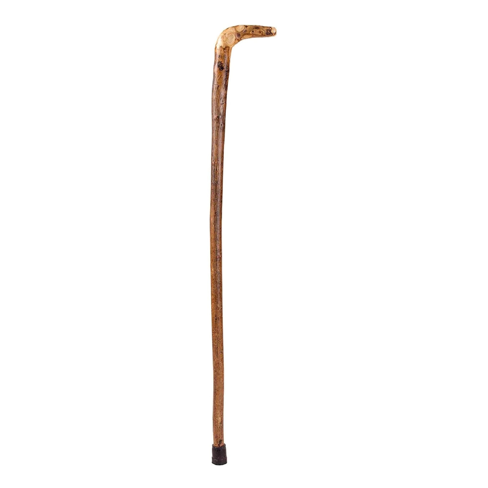 Mabis Healthcare Brazos Natural Hardwood Root Cane, 40-Inch Height 