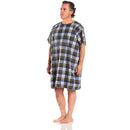 Salk Inc TieBack Patient Exam Gown, Blue 
