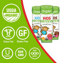 Orgain Kids Protein Organic Nutritional Shake, Strawberry, 8.25-ounce carton