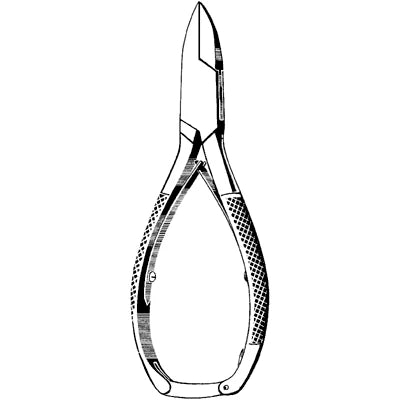 Merit Nail Nipper - 5-1/2", Straight Jaw - 98-480