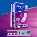 Attends Discreet Women's Maximum Bladder Control Pad, 13-Inch Length (Case of 200)