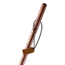 Brazos Twisted Oak Trekker Handcrafted Walking Stick, Red, 55-Inch (Each)