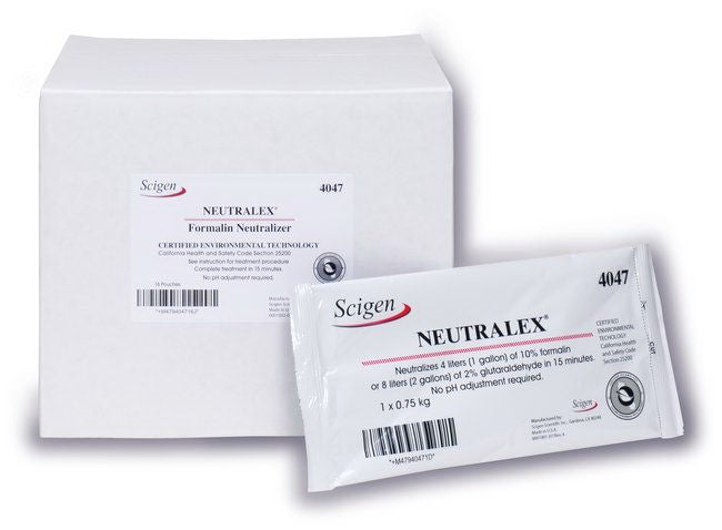 Histology Reagent Scigen Neutralex Formalin Neutralizer Spill Control Proprietary Mix 750 Gram (Case of 16)