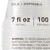 McKesson Polypropylene Drinking Cup, 7 oz., Clear (Case of 2000)