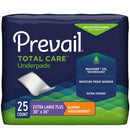Prevail Total Care Super Absorbent Polymer Underpad, 30 x 36 Inch (Case of 100)