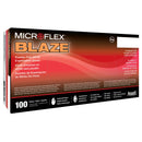 Microflex Medical Microflex Blaze Nitrile Exam Glove, Small, Orange (1000/CS) 