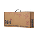 ROHO Mosaic Seat Cushion, 18 in. W x 18 in. D, Foam, Black, Inflatable (Each)