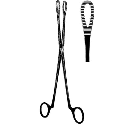 Sklar Black Laser Clemetson Forceps - 90-2348 