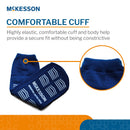 McKesson Slipper Socks, Single Tread, Bariatric, Kingfisher Blue (Case of 48 Pairs)