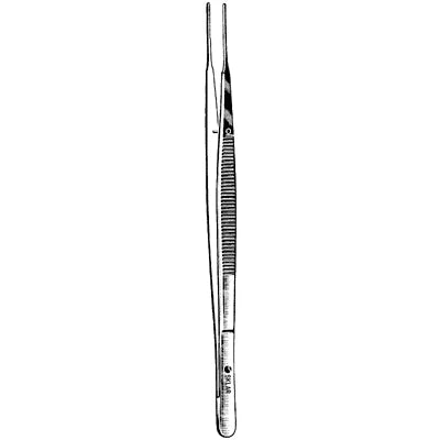 Sklar Gerald Dressing Forceps - 7", Straight, Serrated - 47-1180 