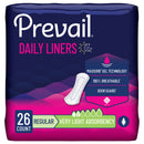 Prevail Daily Liner Very Light Bladder Control Pad, 7.5-Inch Length (Case of 312)