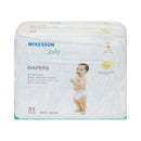 McKesson Baby Diaper, Size 4 for Toddlers weighing 22 – 31 lbs. (Case of 124)