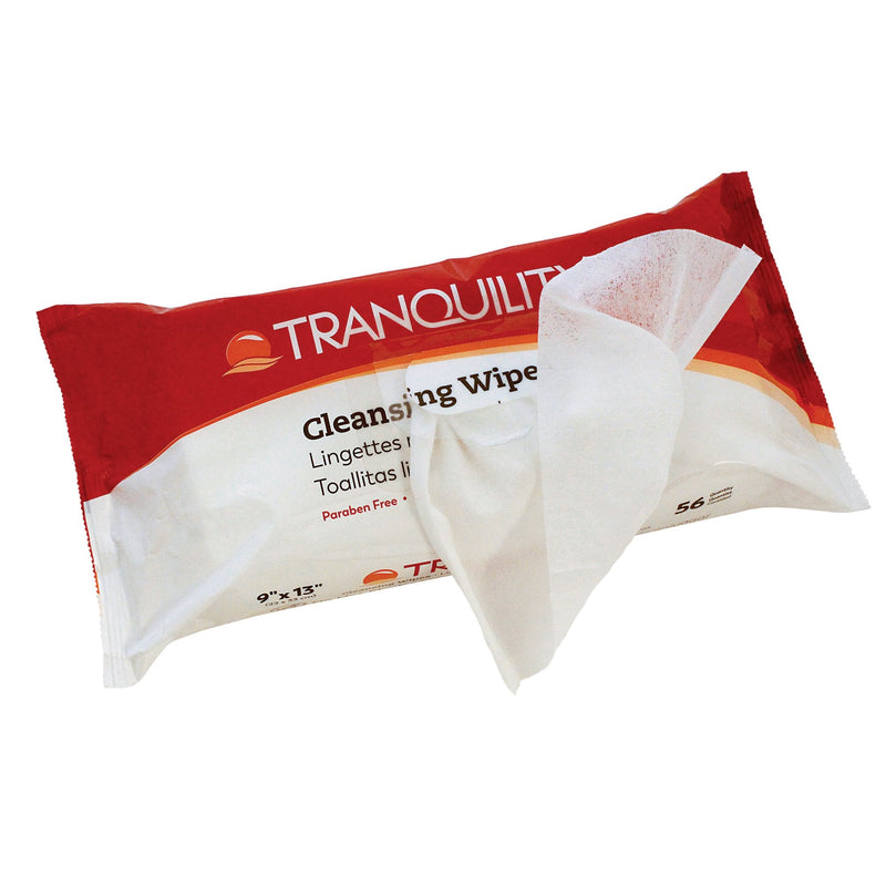Principle Business Enterprises Tranquility Personal Wipe, Soft Pack, Aloe/Vitamin E/Chamomile, Scented (12/CS) 
