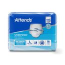 Attends Extra Absorbency Underwear, Large (Case of 72)