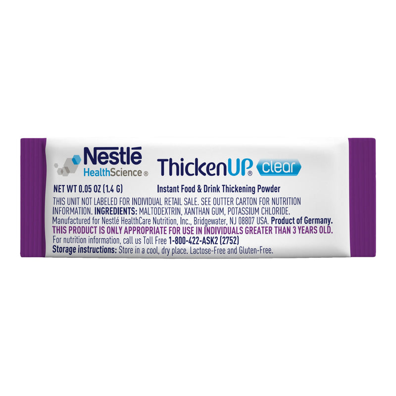 Resource ThickenUp Clear Food and Beverage Thickener (Case of 288)