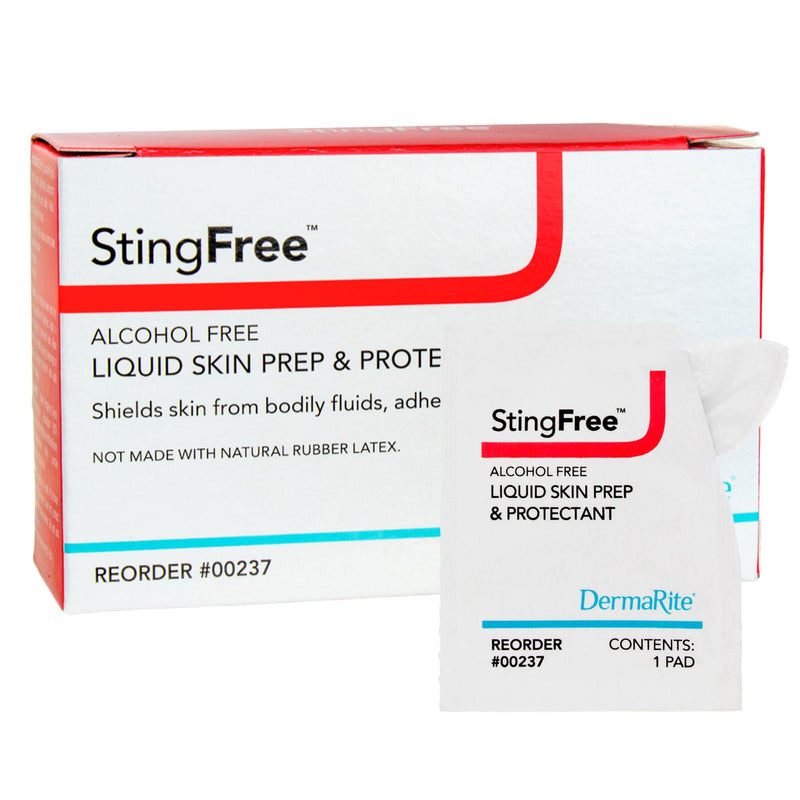 StingFree Skin Barrier Wipe Nonsterile, Alcohol-Free (Case of 500)