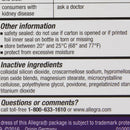 Chattem Allegra Fexofenadine Allergy Relief 
