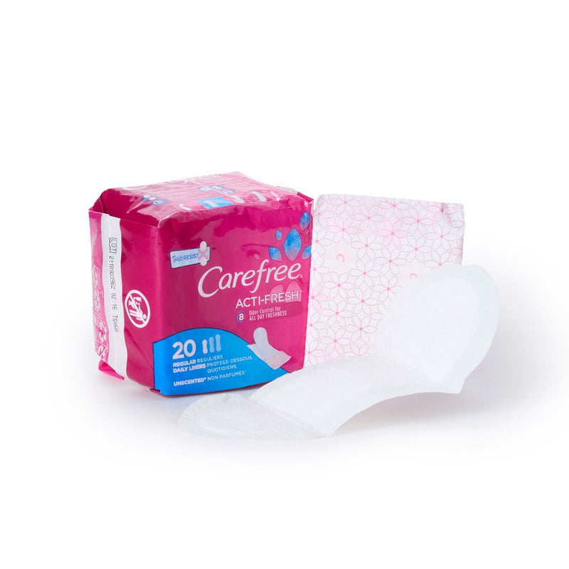 Carefree Acti-Fresh Liners, Regular (Box of 20)