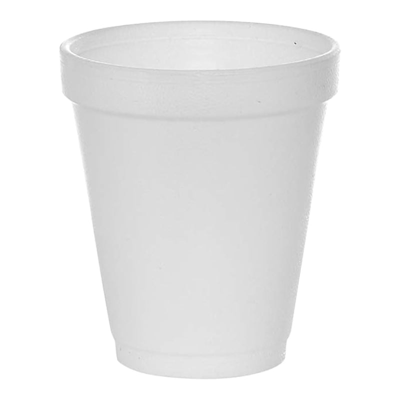 WinCup White Foam Drinking Cup, 6-ounce capacity (Case of 1000)