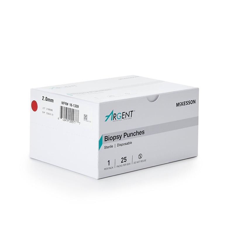 McKesson Argent Disposable Biopsy Punches, 2.0 mm 