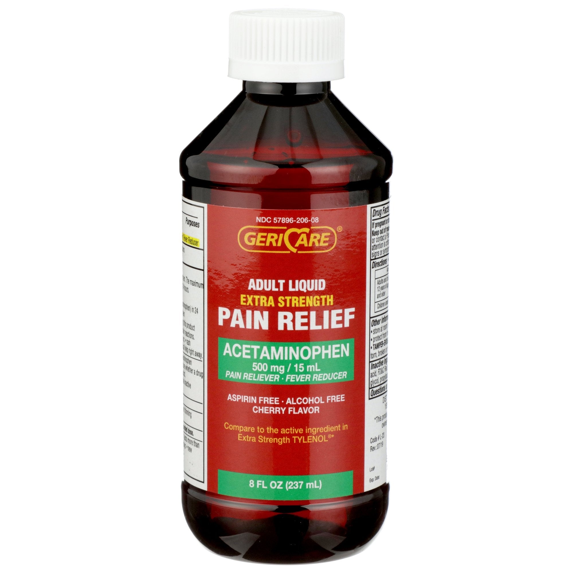 Geri-Care Geri-Care Acetaminophen Pain Relief, 8 fl. oz. (24/CS) 