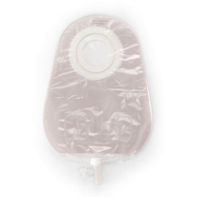 Coloplast SenSura Mio Flex 2-Piece Transparent Urostomy Pouch, Green Match (10/BX) 
