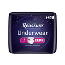 Reassure Full-Rise Overnight Absorbent Underwear, Heavy Absorbency, Small (72/CS)