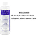Control III Surface Disinfectant Germicide Cleaner, 16 oz.