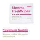 Mammo Freshwipes Mammography Cleansing Towelette (Case of 500)