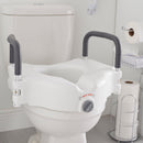 McKesson Raised Toilet Seat, 5-Inch Height, White (Each)