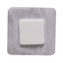 Foam Dressing MPM 4 X 4 Inch With Border Waterproof Backing Adhesive Square Sterile (100/CS) 