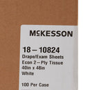 McKesson Brand McKesson Nonsterile Physical Exam Drape, 40 x 48 Inch (100/CS) 