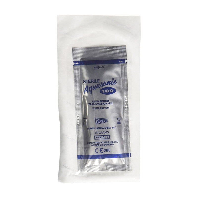 Parker Labs Aquasonic 100 Ultrasound Gel, 20-gram Packet (288/CS) 