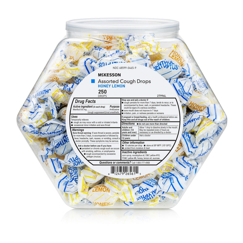 MooreBrand Assorted Flavors Cold and Cough Drops (Case of 1000)